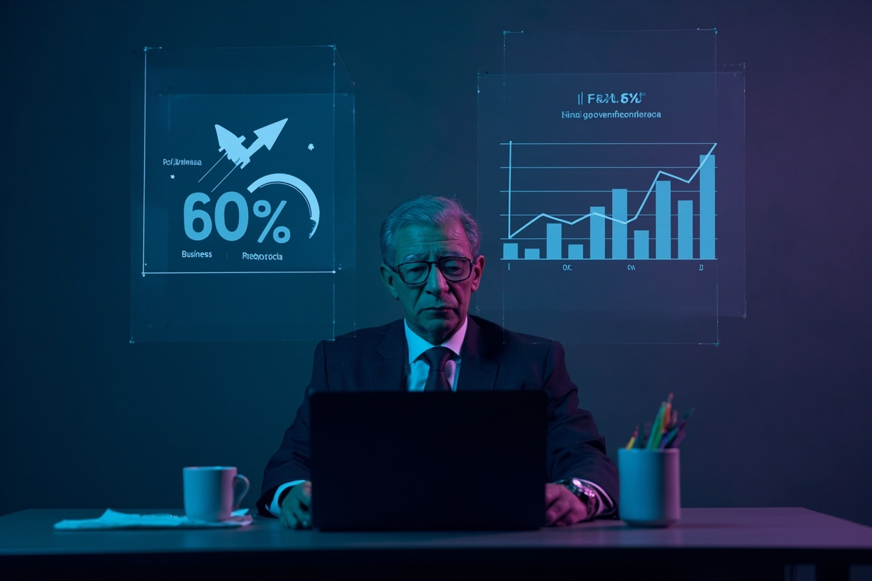 Почему ИИ обещает 40% роста, а экономика показывает 0.8%